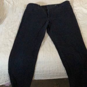 EAC womens jeans, straight leg, indigo; size S2